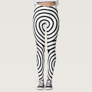 Triple spiraal Keltische Leggings