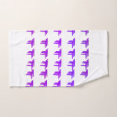 Triple T violets (Serviette à main)