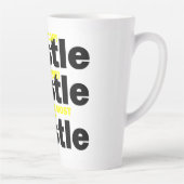 Triple temps latte Mug (Droite)