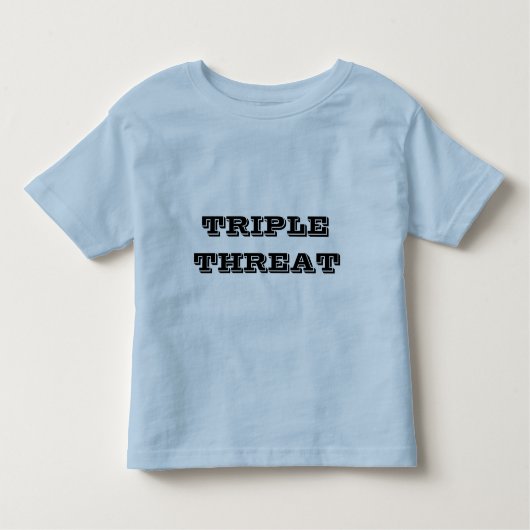 Triple Threat leuk kinder t-shirt (Voorkant)