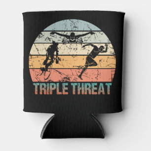 Triple Threat - Triathlon Athlete Blikjeskoeler
