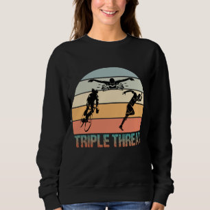 Triple Threat - Triathlon Sunset Trui