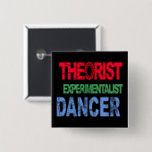 Triple Threat Vierkante Button 5,1 Cm (Voorkant /achterkant)