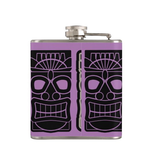 Triple Tiki sculptures Thunder_Cove Heupfles (Achterkant)