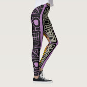 Triple Tiki sculptures Thunder_Cove Leggings (Rechts)