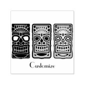 Triple Tiki sculptures Thunder_Cove Zelfinktende Stempel (Design)