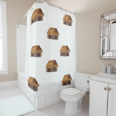 Triple Tree Tours Anglo Saxon Cabine Douche rideau (En situation)