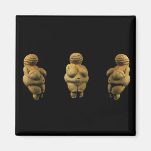 Triple Venus of Willendorf magnet Magneet