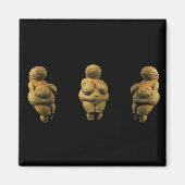 Triple Venus van Willendorf magneet (Voorkant)