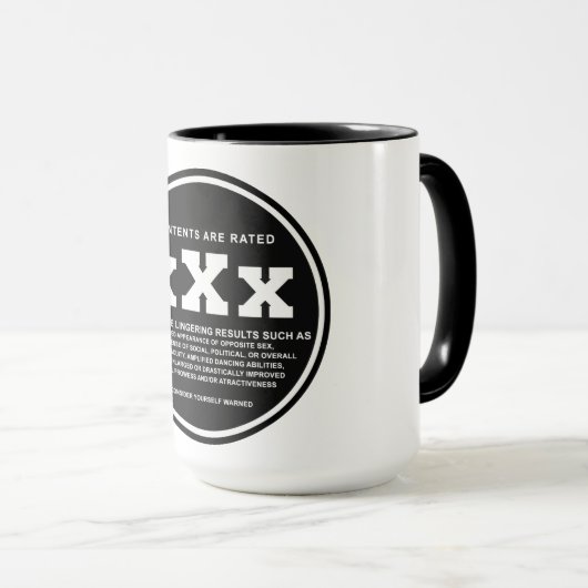Triple X Café Mug (Devant droit)