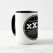 Triple X Café Mug (Devant gauche)