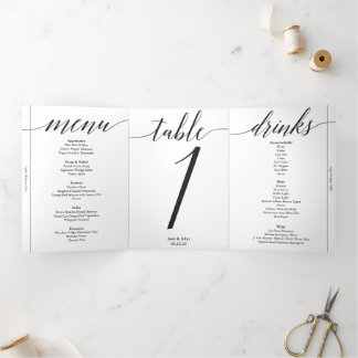 Tripler le numéro de table