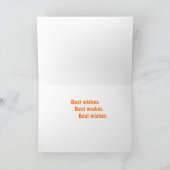 Triplets Carte d'anniversaire, ajouter année/noms (Intérieur)