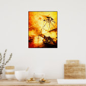 Tripod Guerre des Mondes - Poster de l'Invasion Ma (Cuisine)