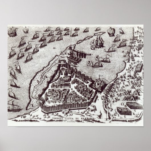 Tripoli, c.1550 | poster (Voorkant)