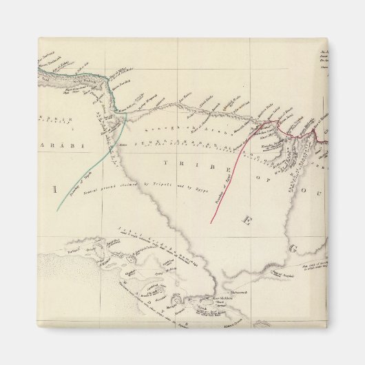 Tripoli, Egypte Magneet (Voorkant)