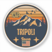 Tripoli, Iowa Sticker (Voorkant)