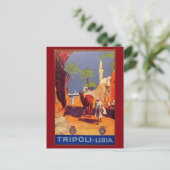 Tripoli, Libië, Afrika Reizen  Briefkaart (Staand voorkant)