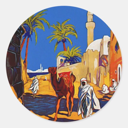 Tripoli - Libië Ronde Sticker (Voorkant)