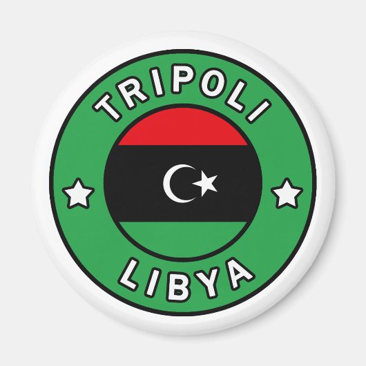 Tripoli Libya Magneet (Voorkant)