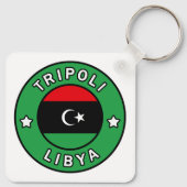 Tripoli Libya Sleutelhanger (Achterkant)
