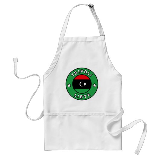 Tripoli Libya Standaard Schort (Voorkant)