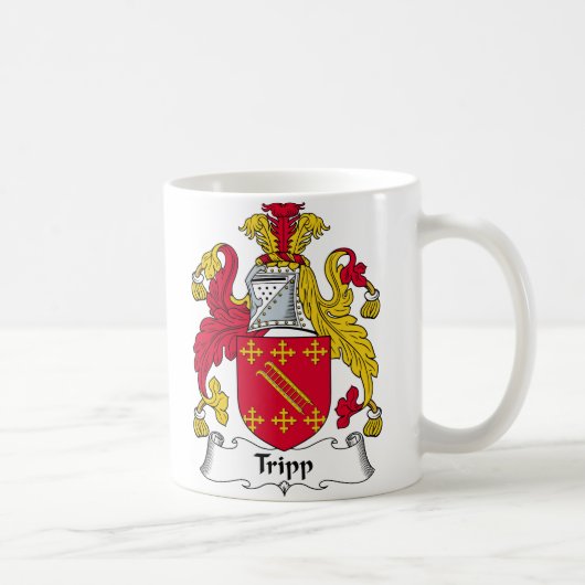 Tripp Family Crest Koffiemok (Rechts)