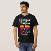 Trippin droit Tshirt vacances Cancun (Devant entier)