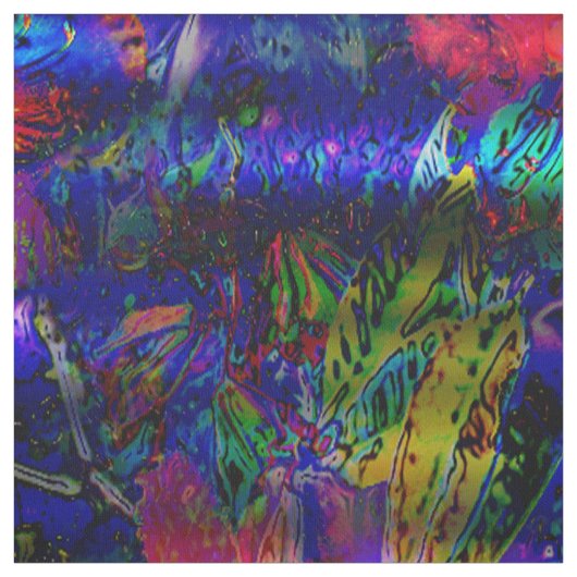 Trippin' Garden..... Stof (Swatch)