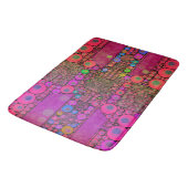 Trippy Abstract Leopard Badmat (Gekanteld)