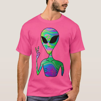 Trippy Alien 7 T-shirt