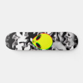 Trippy Alien Camo Skateboard (Horz)