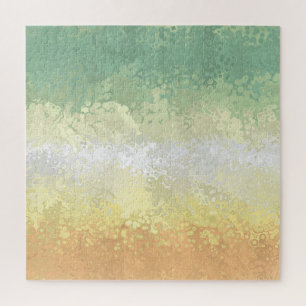 Trippy Boho Groovy Abstract Genderflor Pride Vlag Legpuzzel