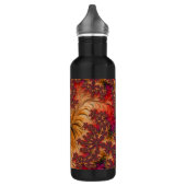 Trippy Bright Dazzling Vertakking Abstract Fractal Waterfles (Links)