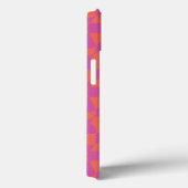 Trippy Checkerboard iPhone case (Achterkant / Rechts)