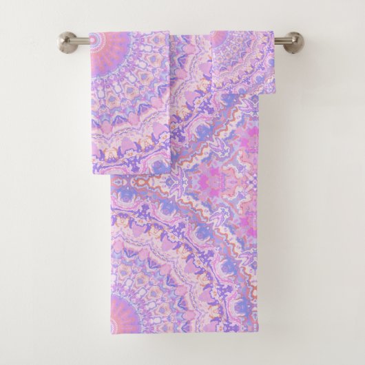 Trippy coloré complexe Boho Hippie Mandala (En situation)
