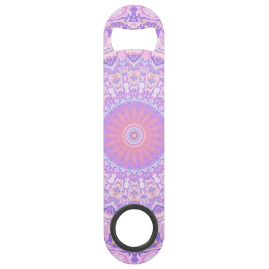 Trippy coloré complexe Boho Hippie Mandala (Devant)