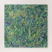 Trippy Colorful 3D Swirls Legpuzzel (Horizontaal)