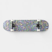 Trippy Colorful Blob Skateboard (Horizontaal)