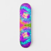 Trippy Cubed Skateboard (Voorkant)