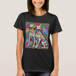 Trippy dalmatiër t-shirt