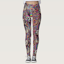 Trippy Dalmatische leggings