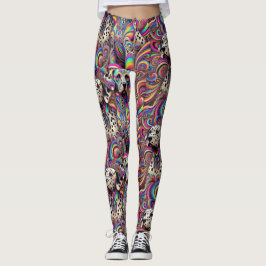 Trippy Dalmatische leggings