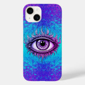 Trippy Derde Oog iPhone Case (Achterkant)