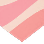 Trippy Dream Blush Roze Abstract Retro Swirl Tafelkleed (Gekanteld)