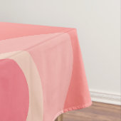 Trippy Dream Blush Roze Abstract Retro Swirl Tafelkleed (Voorbeeld)