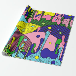 Trippy Drippy Cadeaupapier