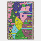 Trippy Drippy Deken (Voorkant Verticaal)