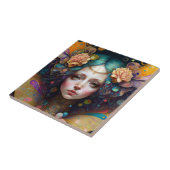 Trippy Fairy Fantasy Art Tegeltje (Zijkant)