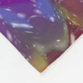 Trippy Fleece Deken (Hoek)